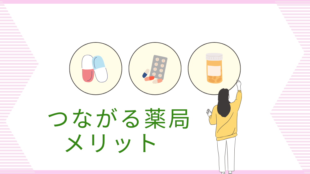 つながる薬局　メリット